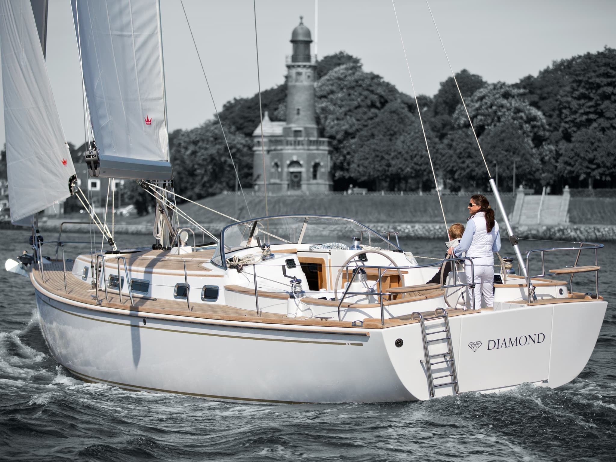 aft cockpit yacht